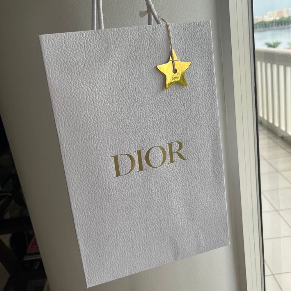 Small Dior shopping bag